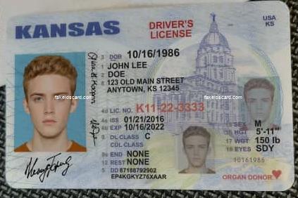 Kansas Fake Id Scannable