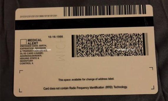 Michigan Fake Id Card