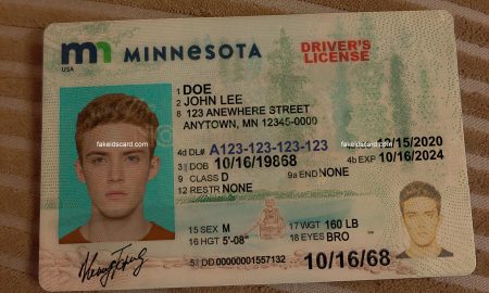 Minnesota Scannable Fake Id