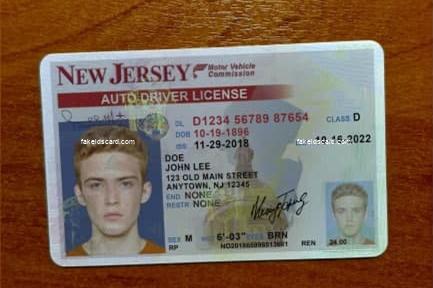 New Jersey Fake Id