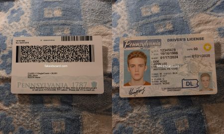 Pennsylvania Scannable Fake Id