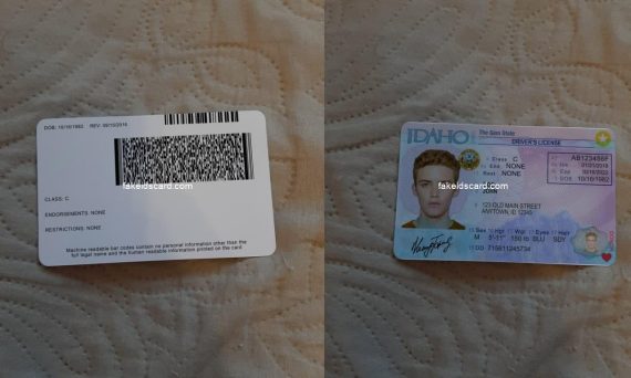 Idaho Fake Id Scannable