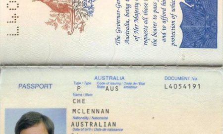 Australian Fake Passport