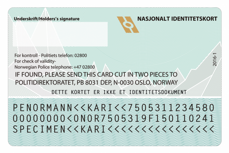 Norway Fake Id Card