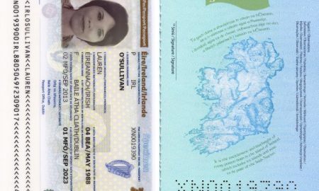 Irish Fake Passport