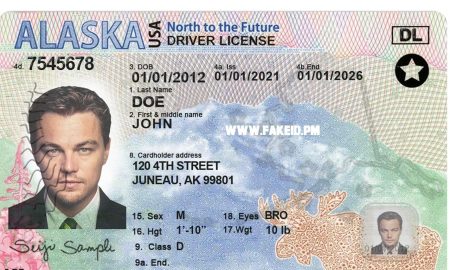 Alaska Fake Driver License