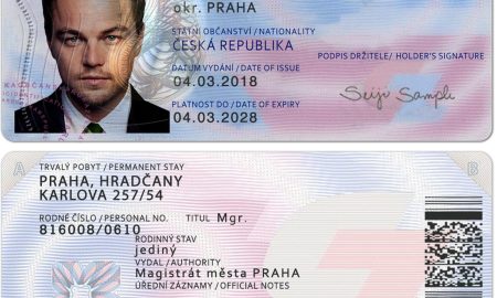 Czech Fake Id Card Scannable