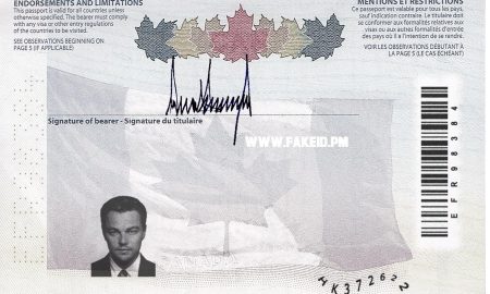 Canada Fake Passport