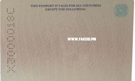 Singapore Fake Passport