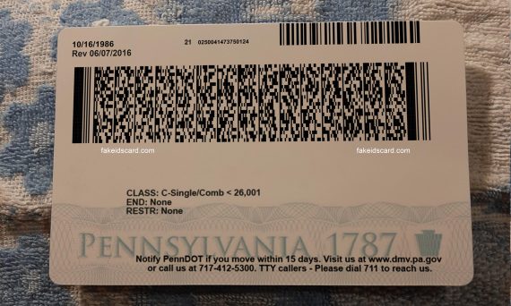 Cheap Pennsylvania Scannable Fake Id