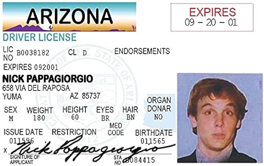 fake id drivers license