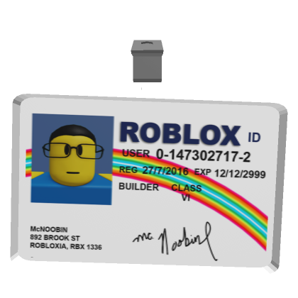 fake id for roblox