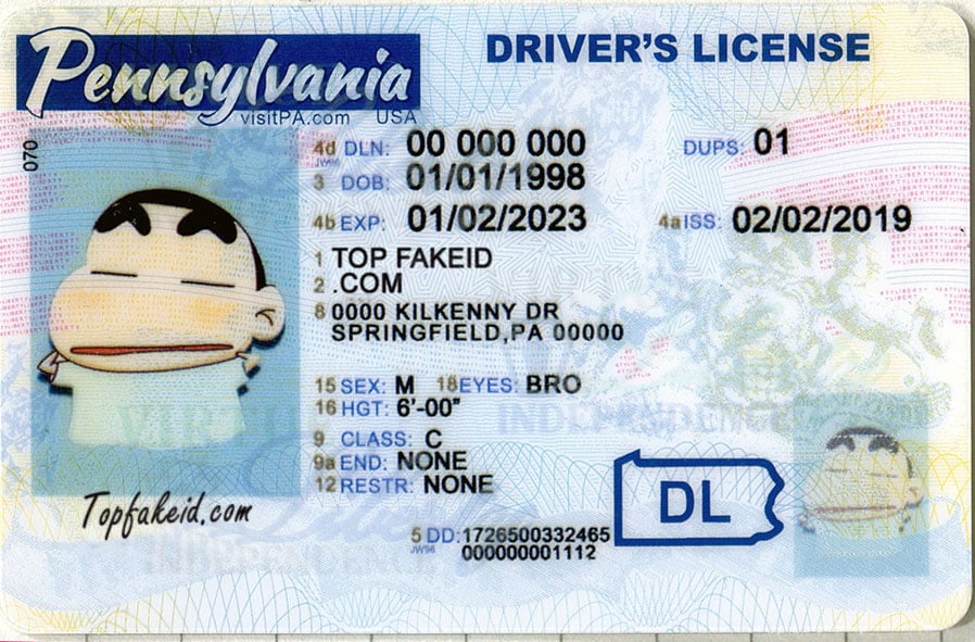 How Much Is A Pennsylvania Scannable Fake Id