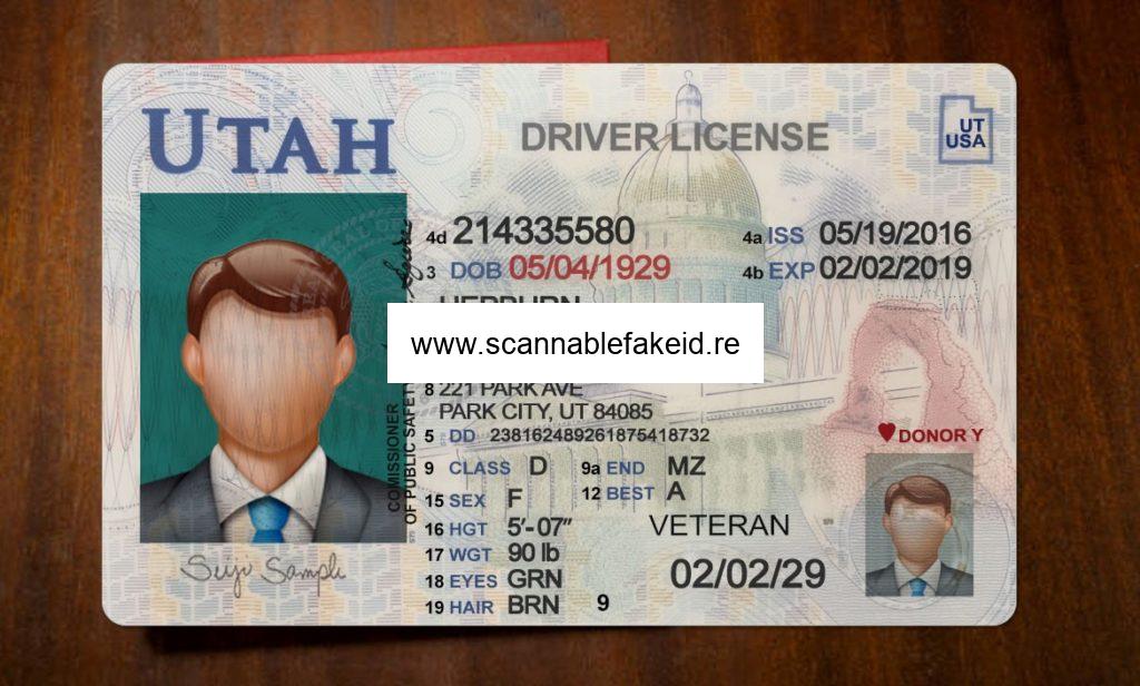 Utah Scannable Fake Id Online